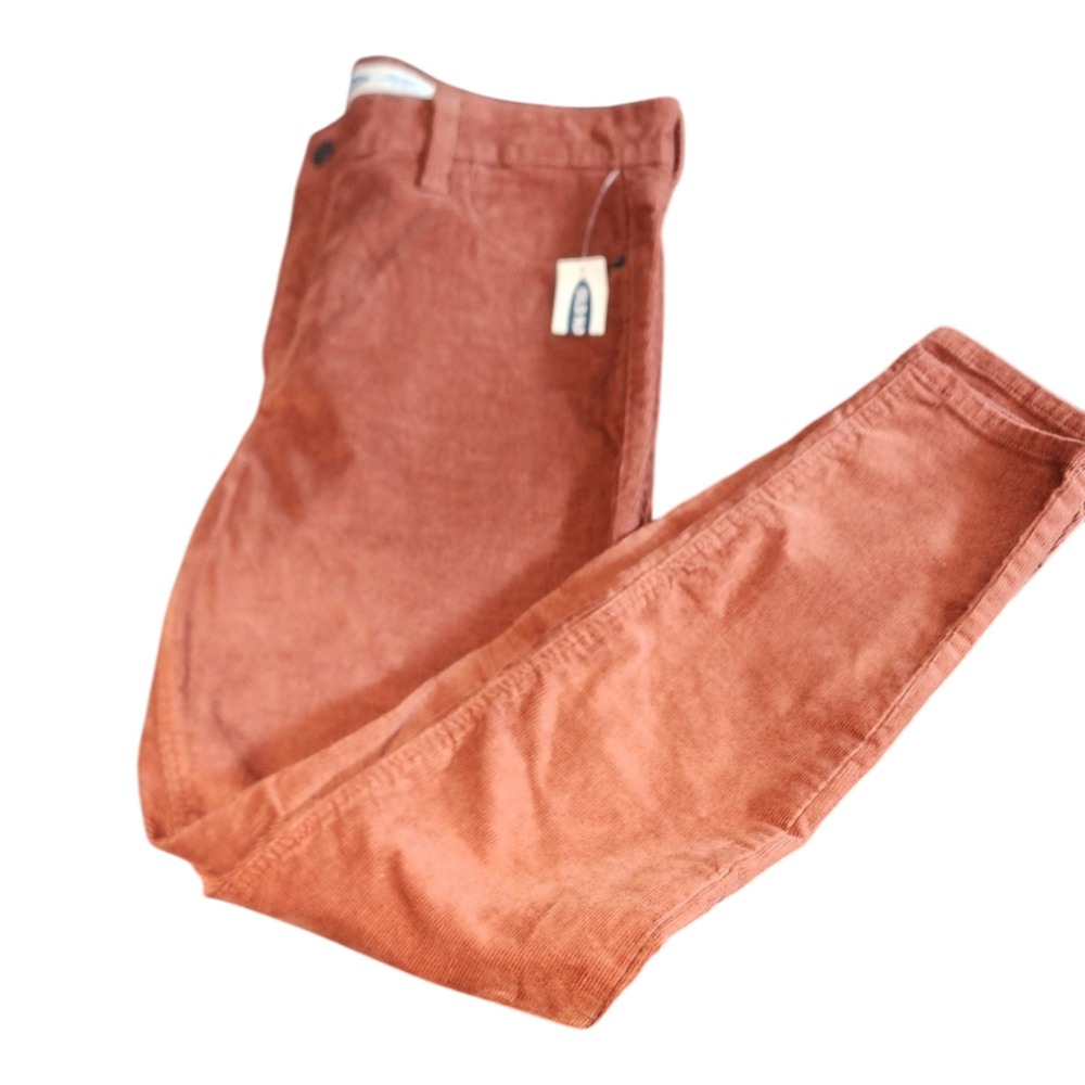 Old Navy Rockstar Super Skinny Corduroy Pants Women's Size 10 terracotta - Picture 9 of 9